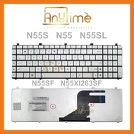 ASUS N55X keyboard N55SF N55SL N75S N75SL N55V N55XI263SF N75SF N55 N55S N57 N75 Keyboard laptop rep