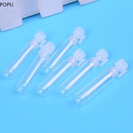 POPU 10/50Pcs 1ml glass vial empty laboratory bottle perfume liquid oil ORS