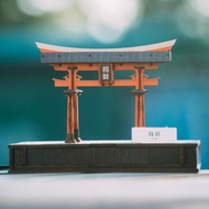 【DIY 手作】微縮模型-日式鳥居 東堂 收藏品 日本 神社 立體拼圖