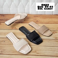 Abbushoes flat shoes kimmy net sandals 1cm- RN 29