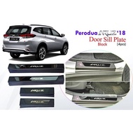 Perodua Aruz Door Sill Plate / Door Side Step with LED &amp; without LED
