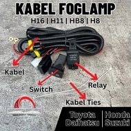 Car Foglamp Cable H16 H11 HB8 H8