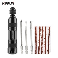 KIPRUN Bicycle Tubeless Tire Repair Set Kit, With 5 Rubber Strips and 3 Tire Repair Drills, For MTB 