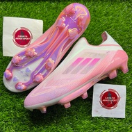 (COD AVAILABLE) F50+ LACELESS PINK PURPLE FG FOOTBALL SHOES