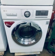 洗衣機 有烘乾功能 LG 大容量 直驅式變頻摩打 WF-CN1408mw 可櫃底/嵌入式 安裝 二手電器 #清倉大減價 #最新款 #香港二手 #二手洗衣機 #二手雪櫃 #搬屋