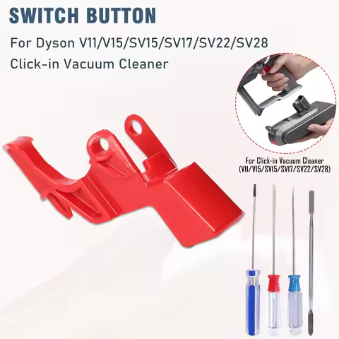 V15 Trigger Switch Button for Dyson V15 SV22 SV47 V11 SV15 SV17 Click-in Battery Vacuum Cleaner Powe