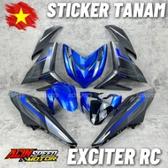 EXCITER RC Y15ZR V1 V2 COVER SET/ EXCITER RC Y15 MERAH BIRU PURPLE/ RC BLUE RED Y15/ EXCITER RC Y15Z