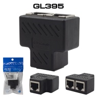 ✅ มาตรฐาน GLINK GL-395 Ethernet Splitter RJ-45 ตัวแยกสายแลน 1 ออก 2 Splitter Ethernet 1 ออก 2 CAT 6 