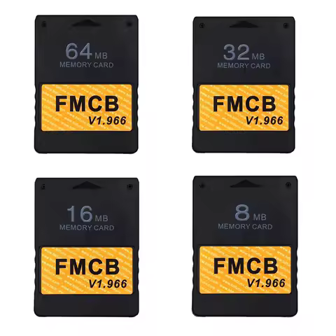 Free McBoot v1.966 8MB/16MB/32MB/64MB Memory Card for Sony PS2 Playstation 2
