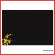 Paper Table Mats with Kimono Design "Pine, Bamboo, and Plum" Ki-3 (100-pack)Direct From JAPAN