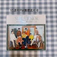 Super Junior 15週年FM團體底片卡