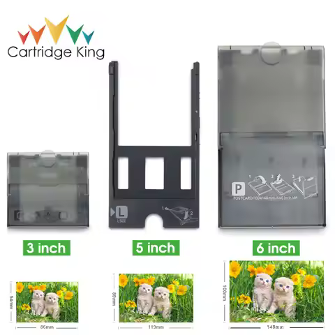 KP108IN Paper Input Tray for Canon Selphy CP1500 CP1300 CP1200 CP1000 CP910 CP900 Photo Printer PCC-