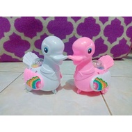 Walking and light up duck toy_children's toy_duck duck