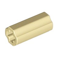 COOLPON|This Is LEGO Lego's Parts Technology 2L Connector Cross Bushing 6538c 6262188 Sand Color