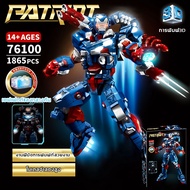 LY ไอรอนแมน หุ่นยนต์ ชุด ตัวต่อ avengers iron man 6 ปีขึ้นไป ไอรอนแมน Building Blocks ของเล่นเด็ก(ขอ