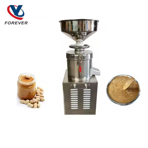 Grinder Machine Cocoa Cashew Nuts Paste Peanut Butter Colloid Mill Commercial Electric Sesame Peanut