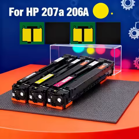 4color Compatible For HP 207a 206A Toner Cartridge With Chip M282nw M283fdn M283fdw M283cdw MFP M255