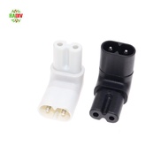 RADIV AC Power Adapter Down Angled Eight Character Tail Right Angled Angle Conversion C7-C8 Female T