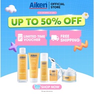 Aiken Vita-C Brightening Full Set | Skincare | Acne - free skin | pH-balanced | Brightens | Soothe &