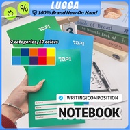 Composition Writing Notebook Grade 1-5 School Stationery Supplies Giveaways For Kids A5 80 Leaves