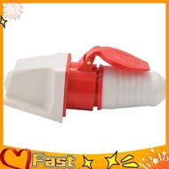 [untedvrip]16 Amp 5 pin Plug & Socket Weatherproof IP44 3 Phase 380-415v 3P + N + Earth 16A