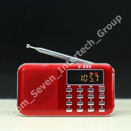 ลำโพงวิทยุ ลำโพง Mp3/USB/SD Card/Micro SD Card รุ่นV-899 แบตอึด ใช้งานได้ต่อเนื่อง10-12ชั่วโมง