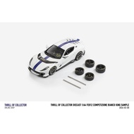 TOC Diecast Scale Model Ferrari 812C V 3.0 Competizione Bianco King64