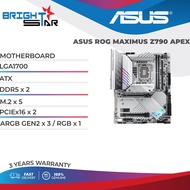 ASUS ROG MAXIMUS Z790 APEX ATX MOTHERBOARD