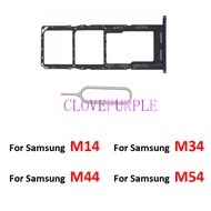 For Samsung Galaxy M04 M14 M34 M44 M54 5G  Sim Chip Tray Pocket micro SD Card Reader Socket Slot Hol