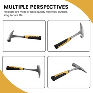 S6Geological Exploration Hammer Pointed Mineral Exploration Geology Hammer Hand Tool