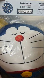 全新現貨*7-Eleven 711叮噹多啦A夢 SOU SOU 超柔軟大頭咕𠱸抱枕