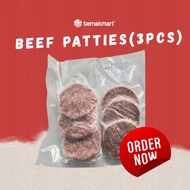 Ternakmart Beef Patties 3pcs / 200gr
