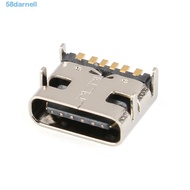 DARNELL Type C Socket Connector For PCB Design DIY High Current 6 Pin Charging Port Socket Connector