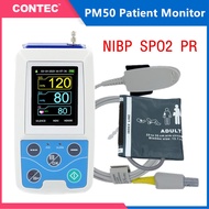 CONTEC PM50 Portable patient monitor ambulatory blood pressure monitor USB pulse oximeter NIBP SPO2 