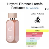 Lattafa Hayaati / Hayaati Florence - Parfum untuk Dia dan Dia