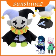 Plush Deltarune Jevil Toy | Short Plush | Xmas Birthday | Collectible Gift