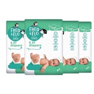 Tesco Fred &amp; Flo Disposable Diapers Tape Size S57 (1 Pack)