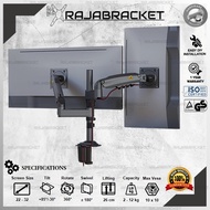 Monitor Bracket 22 24 27 29 32 inch, Universal Full Motions Dual Arm Monitor Stand Desk Mount