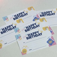 HAPPY BIRTHDAY GREETING CARD / BIRTHDAY CARD / HAPPY BIRTHDAY GREETING CARD / BIRTHDAY GIFT CARD / B