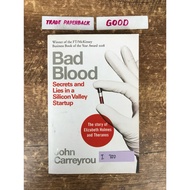Bad Blood: The Story of Elizabeth Holmes and Theranos business silicon valley startup books