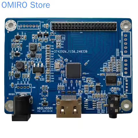 HDMI to RGB HDMI to LVDS Adapter Board with Sound Output