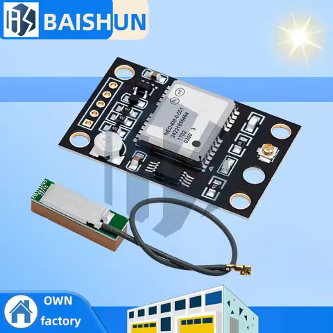 GY-NEO6MV2 NEO-6M GPS Module NEO6MV2 With Flight Control EEPROM Controller MWC APM2 APM2.5 Large Ant