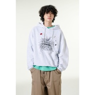 [CLOUD CAKE]  Fashion Cloud Cake Fluffy Hoodie Light Gray Unisex