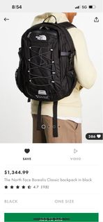 The North Face Borealis Classic backpack in black