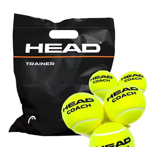 3/6/12 PCS Original HEAD Tennis Ball Tennis Training Balls Tenis Ball Tennis Coach Balls Trainer Pel