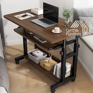 CF062 床邊升降桌 Bedside Table 〖Free Shipping包送貨〗 可移動床邊桌 升降電腦枱 床邊書桌 書枱 床頭櫃 邊櫃 升降桌 書桌 寫字枱 小桌子 折疊枱 學習枱