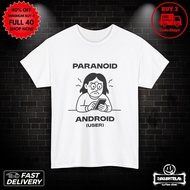Paranoid Android Userregular Fit Unisexfunny 90S Indiefunny 90S Electronic Band Soft Cottongift For 