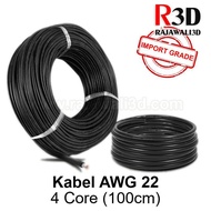 AWG 22 4 Core Cable per Meter