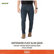 5.11 Tactical Slim Fit Jeans Defender SLIM Jean Outdoor Camping Travel Gear Military Fan Clothing Ca