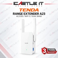 Tenda A23 AX1500 WiFi 6 Dual Band Range Extender Repeater Gigabit